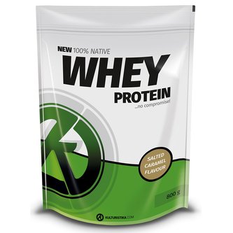 Kulturistika.com New 100% Whey Protein - Marcipán - 800 Gramů