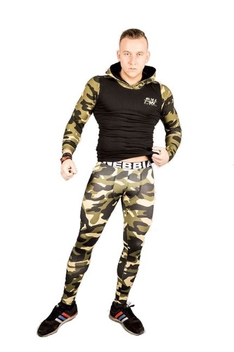 Nebbia Bunda Camo AW 116 - Zelená - XXL