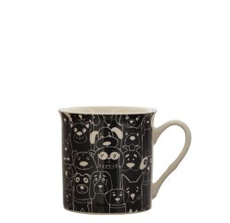 Hrnek porcelán černý 250ml psi