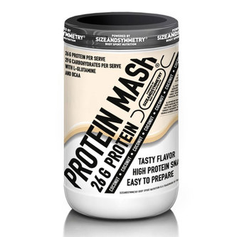 SizeandSymmetry Protein MASH - Kokos - 700 Gramů
