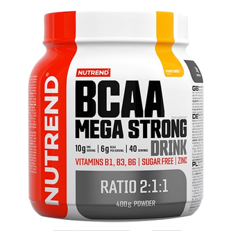Nutrend BCAA Mega Strong Drink - Cola - 400 Gramů
