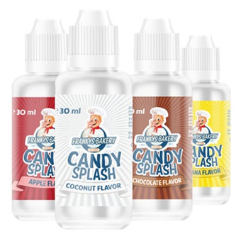 Frankys Bakery Candy Splash - Broskev, Marakuja - 30ml