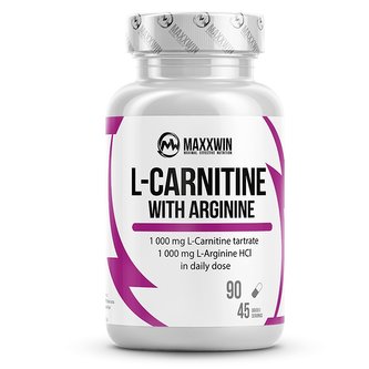 MaxxWin L-Carnitine Arginine - 90 Kapslí