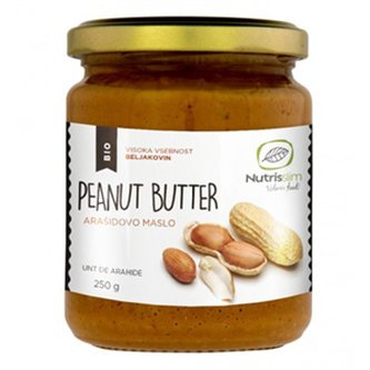 Nutrisslim Peanut Butter BIO - 250 Gramů