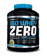 BiotechUSA Iso Whey Zero - Cookies cream - 2270 Gramů
