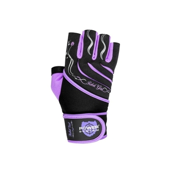 Power System Rukavice Rebel Girl - Fialová - L