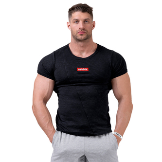 Nebbia Red Label Muscle Back tričko 172 - Oranžová - M