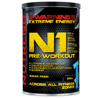 Nutrend N1 PRE-WORKOUT - Grep - 510 Gramů