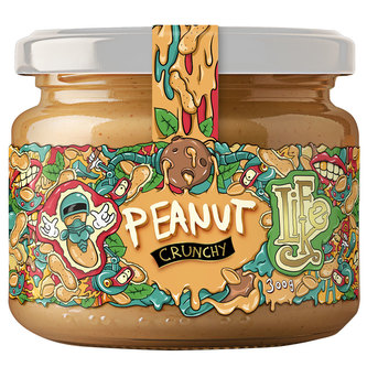 LifeLike Arašídový krém - Křupavá - 1000 Gramů