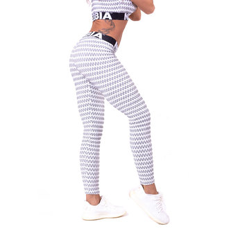 Nebbia Boho Style 3D pattern legíny 658 - Světle šedá - S