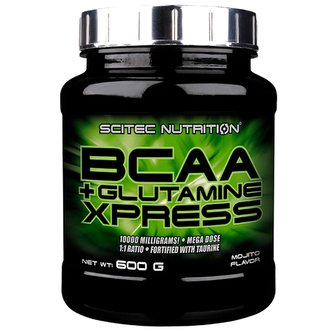 Scitec Nutrition BCAA+Glutamine Xpress - Bubble gum - 600 Gramů