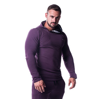 Nebbia AW Asymetrical mikina 721 - Bílá - XXL