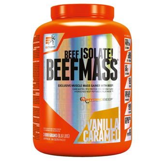 Extrifit BeefMass - Vanilka, Karamel - 3000 Gramů