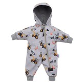 Softshellový kojenecký overal New Baby Bagr - velikost 92 (18-24m)