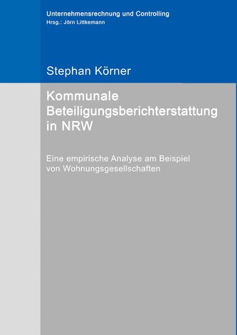 Kommunale Beteiligungsberichterstattung in NRW