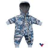 Softshellový kojenecký overal New Baby Komix - velikost 68 (4-6m)