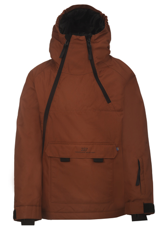 LILLHEM - ECO dětská 2L lyžařská bunda - rusty - 128