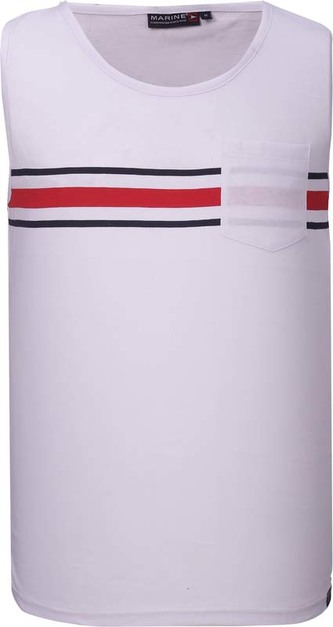 MARINE - pánské tílko - White - XL