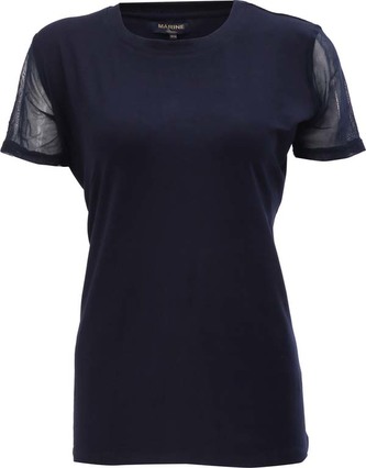 MARINE - dámský top, navy - 42
