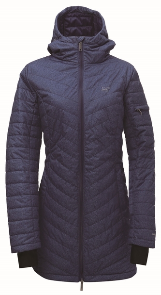 EGGBY - dámská parka (5000mm) - modrá - 36