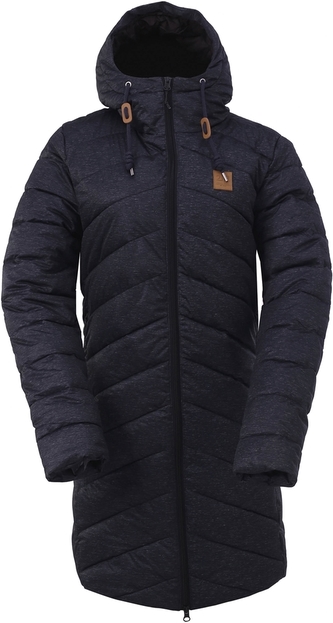 HINDÅS - dámský zateplený kabát - black - L