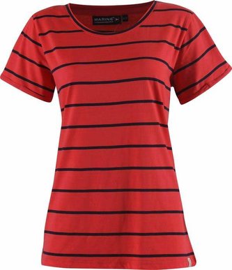 MARINE - dámský bavl.top - červený - 42