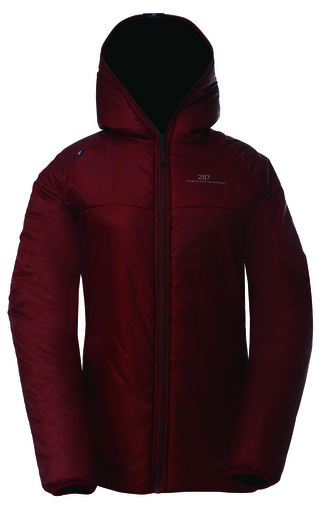 KOPPOM - dámská lehká zateplená bunda - wine red - XL