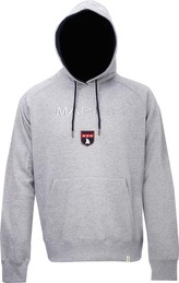 MARINE - pánská mikina s kapucí - grey melange - XL