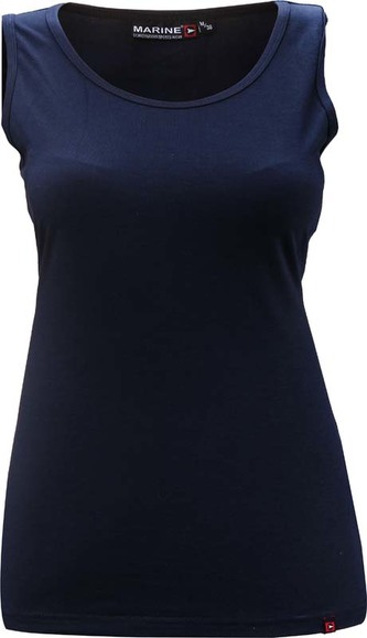 MARINE - SINGLET - dám.triko bez rukávů - modré - 44
