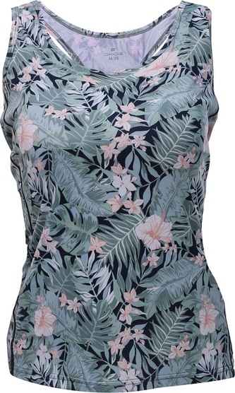 OXIDE - Dámský singlet X-Cool - Green comb - 38