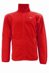 FLATAKLACKEN - Pánská mikina fleece Červená - 4XL