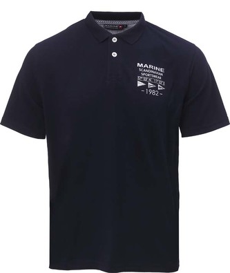 MARINE - pánské polo tričko - Navy - L