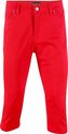 MARINE - dámské 3/4 kalhoty (jersey - spandex) - červené - 40