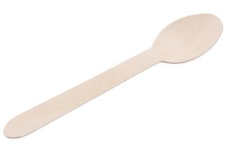 Lžíce dřevěná jídelní 100ks Woodline ECO 100% Natural