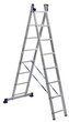 Žebřík výsuvný 2x8 příček (výška 2,13 m / 3,10 m)