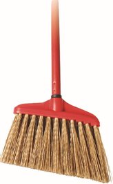 Koště plast 20 cm s holí 120 cm se závitem syntetická vlák