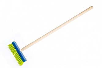 Koště dětské dřevěné s umělými vlákny