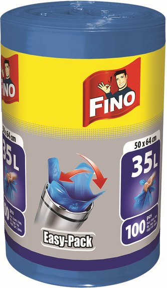 Pytel na odpadky Easy pack 35 l/100 ks Fino