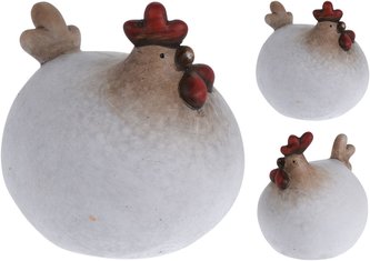 Dekorace velikonoční slepička 11,5 cm