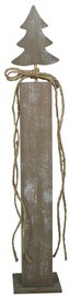 Dekorace dřevěný stromek 48cm