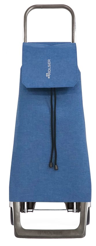 Taška nákupní s kolečky 40 l Rolser Jet Tweed Joy modrá