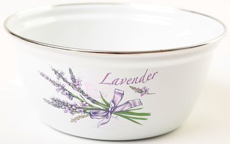 Mísa 2 l smalt salátová Olymp levandule Mísa 2 l smalt salátová Olymp levandule