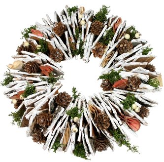 Věnec vánoční moderní 30cm