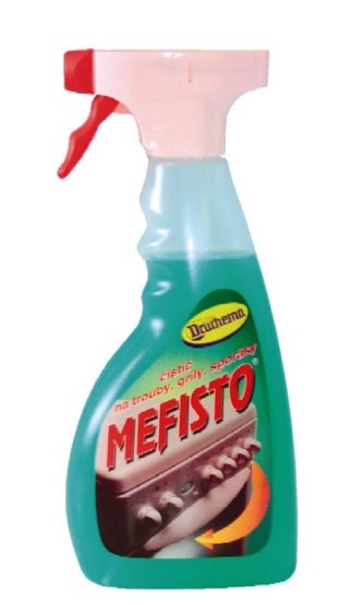 Čistič Mefisto na trouby, sporáky a glazované povrchy 500 ml
