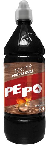 Podpalovač tekutý 1 l PE-PO