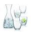Sada karafy a 4 sklenic WATER