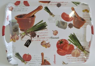 Podnos servírovací 42x29 cm s uchy