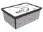 Box úložný CUTE SKY 10 l/26x37x14 cm s víkem