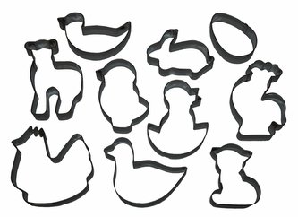 Vykrajovačky velikonoční sada 10 ks