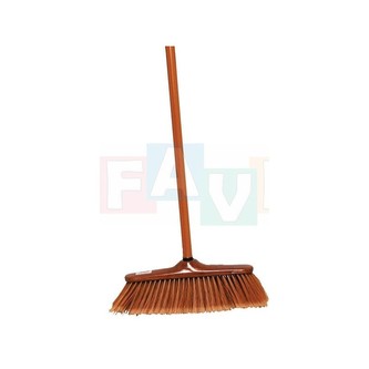 Smeták imitace dřeva 28 cm + násada 130 cm